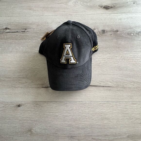 W republic Appalachian State Mountaineers Structured Corduroy CapCHARCOAL OS NWT - Picture 5 of 9